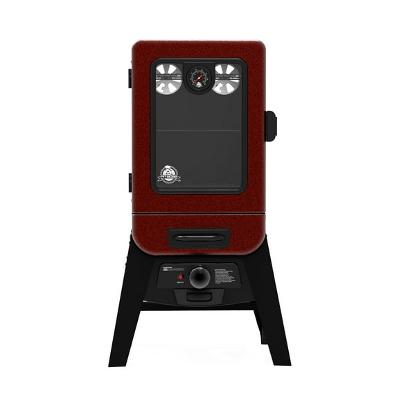 Pit Boss 2-Series Propane Vertical Smoker, Red Hammertone PBV2G1