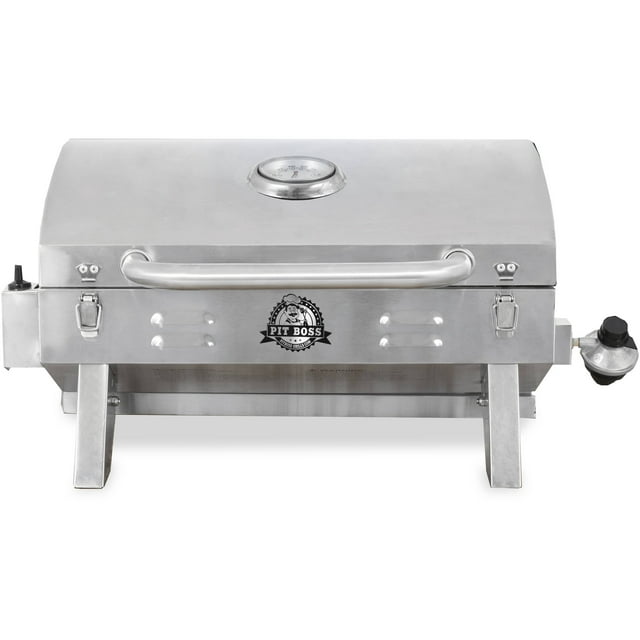 Pit Boss 305 sq in Stainless Steel Portable Grill