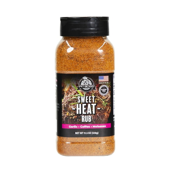 Pit Boss 40329 Sweet Heat MDA05Rub Grill Spices, 11.5 Ounce (Pack of 1), Multicolored