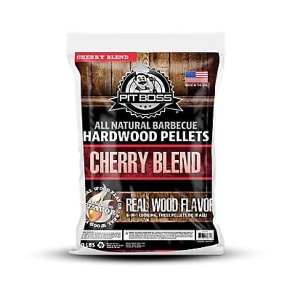 Pit Boss 55234098S Cherry Blend Hardwood BBQ Pellets, 20 lbs