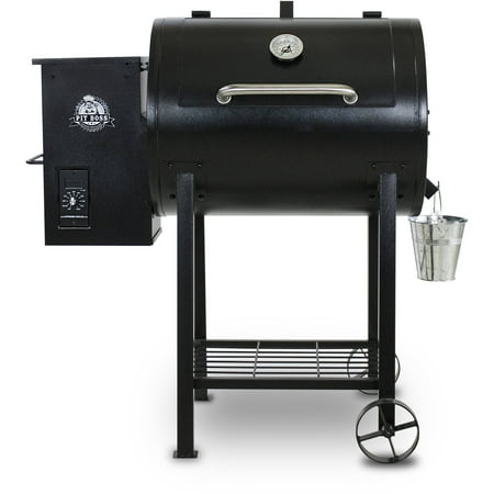 Pit Boss 700FB Wood Fired Pellet Grill with Flame Broiler, 700 Sq. In. Cooking Space
