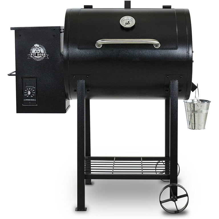 Pit Boss 700FB Wood Fired Pellet Grill with Flame Broiler 700 Sq