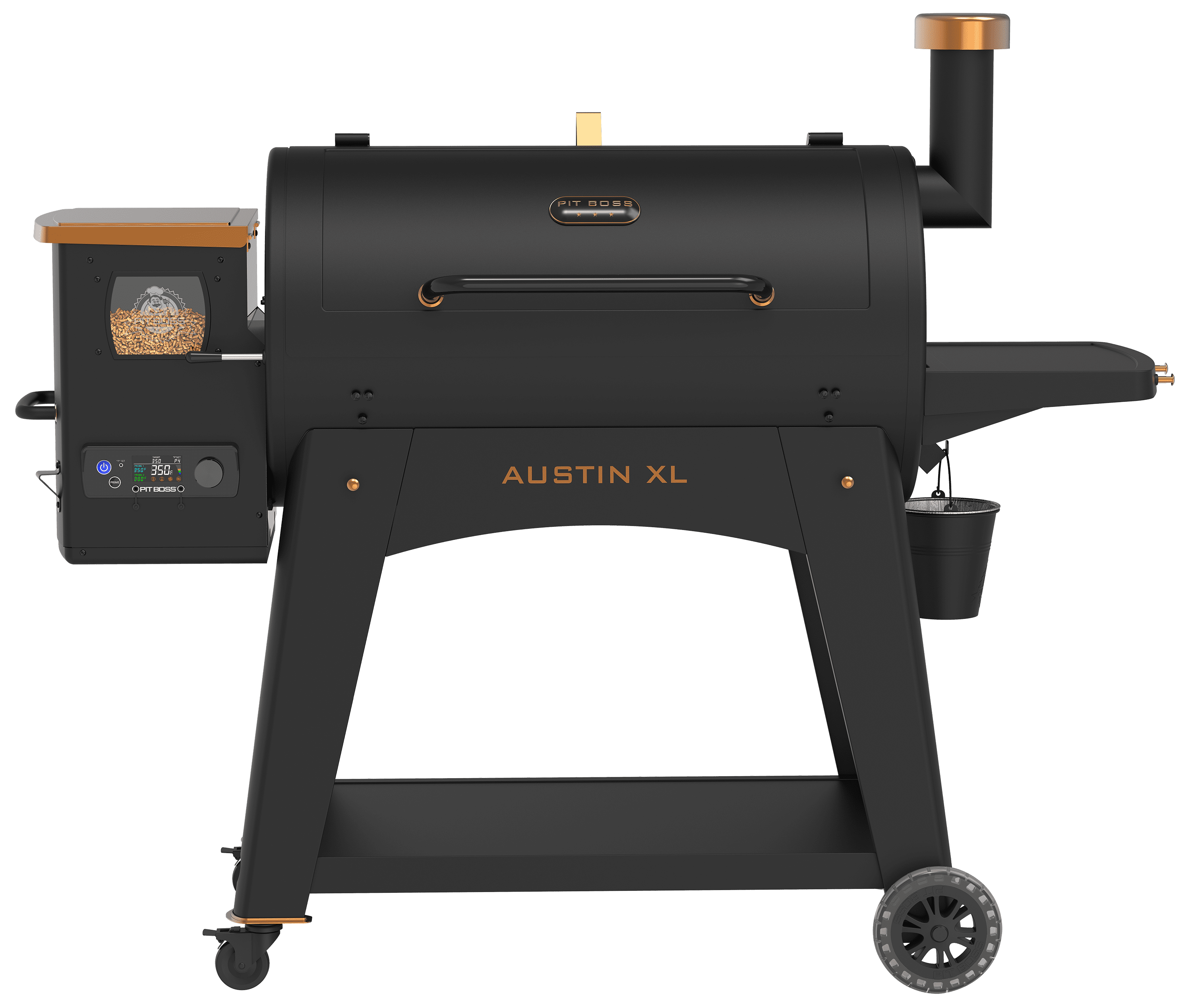 Pit Boss Austin XL 1000 Sq in Wood Fired Pellet Grill and Smoker – Onyx Series