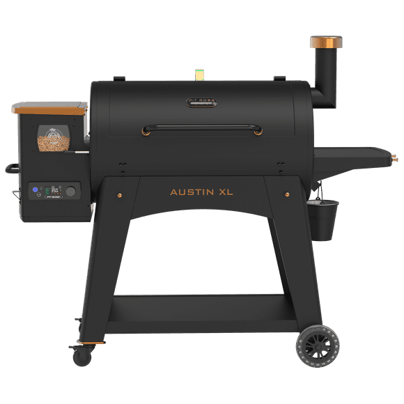 Pit Boss Austin XL 1000 Sq in Wood Fired Pellet Grill and Smoker  Onyx Series
