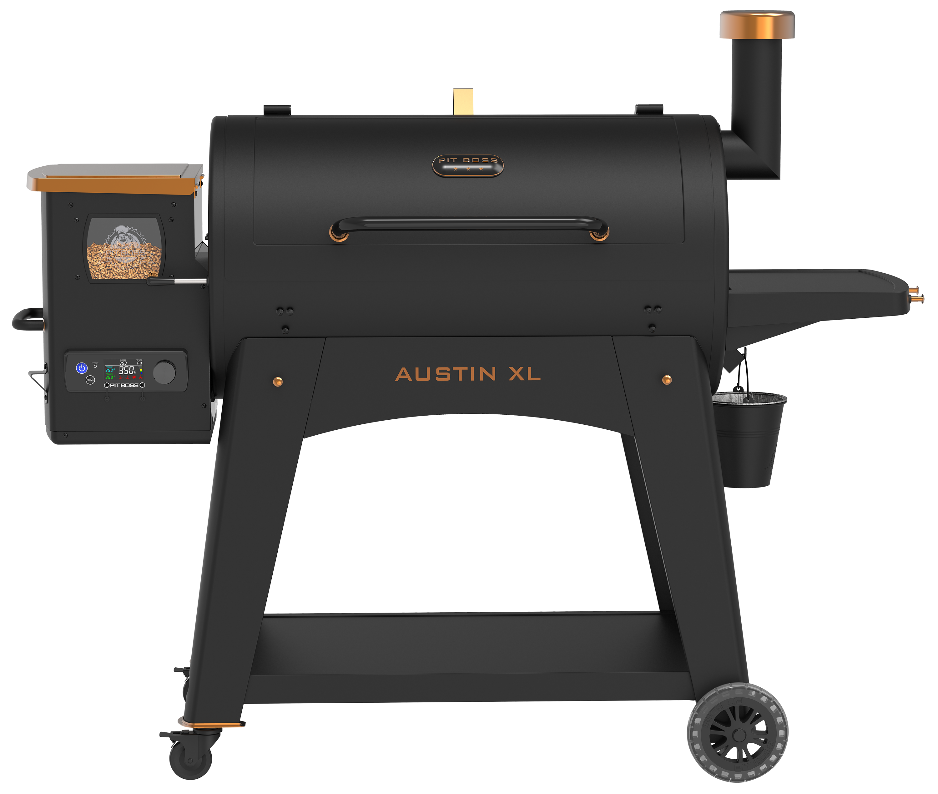 Pit Boss Austin XL 1000 Sq In Wood Fired Pellet Grill And Smoker Onyx Series: Shop With Context