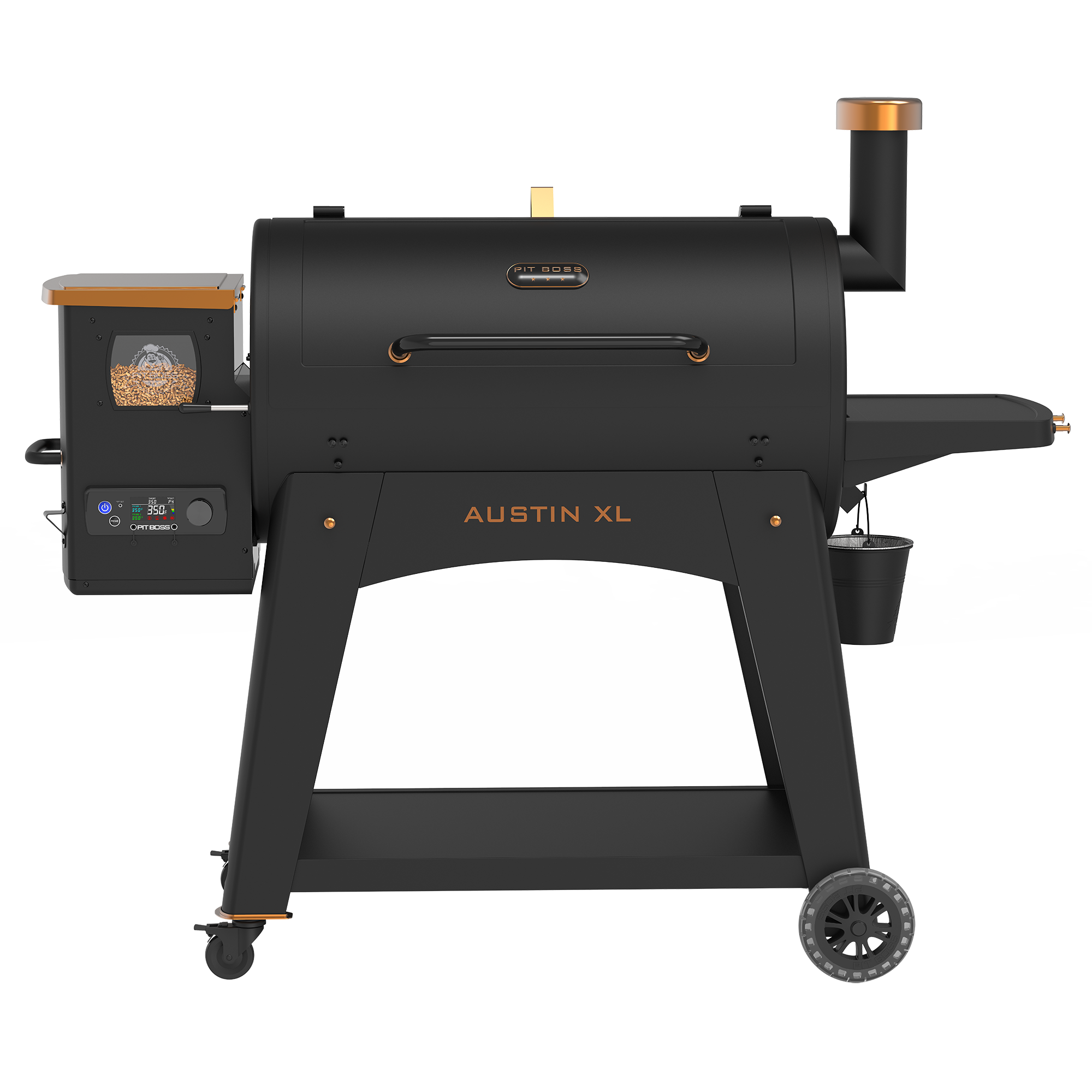 Pit Boss Charleston 1020 Sq in Wood Pellet Grill/Gas Griddle Combo