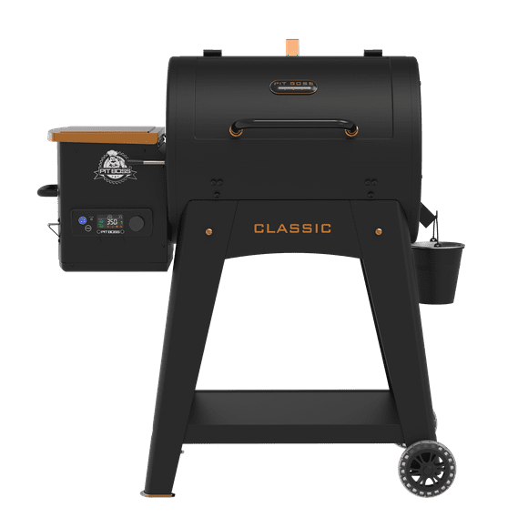 Pit Boss Pellet Smoker, Classic 700 Square Inch Wood Fired Pellet Grill, Onyx Series