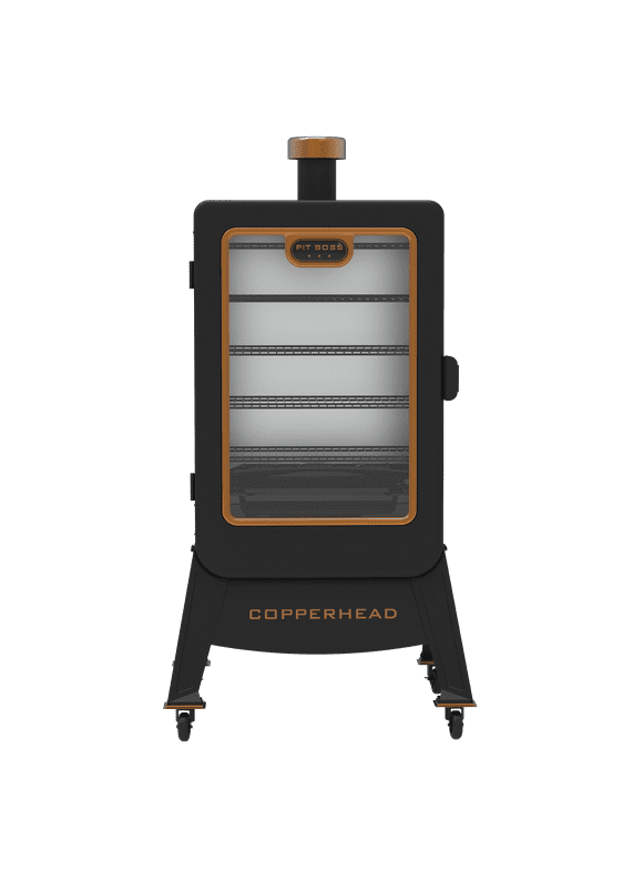 Pit Boss Copperhead 1300 Sq in Vertical Wood Pellet Smoker - Onyx Edition