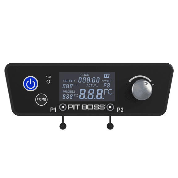 Pit Boss Legacy Wi-Fi and Bluetooth Controller - Grill Attachment, Copper Series