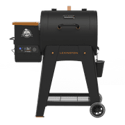 Pit Boss Pellet Smoker, Lexington 500 Square inch Wood Fired Pellet Grill, Onyx Series