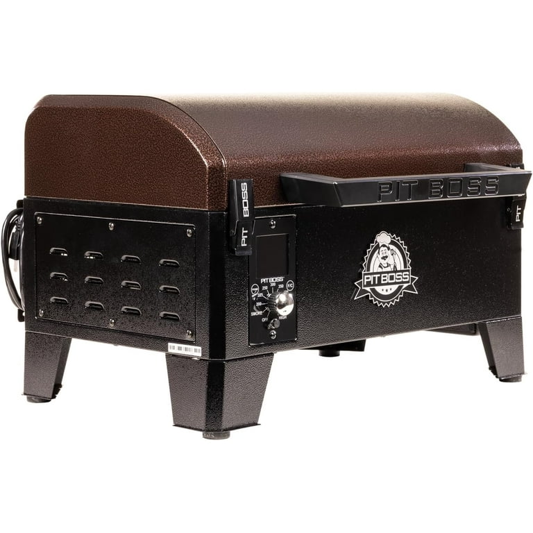 Pit Boss Portable Tabletop Pellet Grill Mahogany Walmart