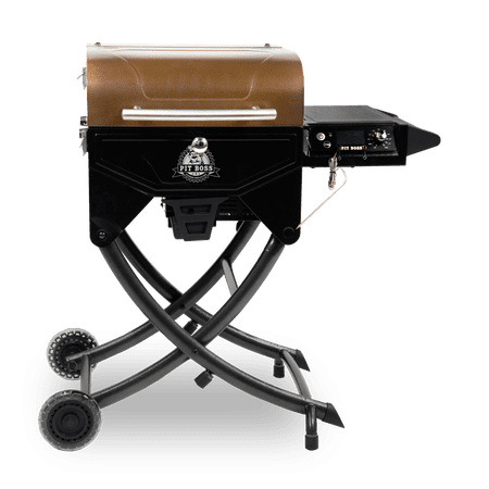 Pit Boss Portable Wood Pellet Grill, Pit Stop Smoker with foldable legs