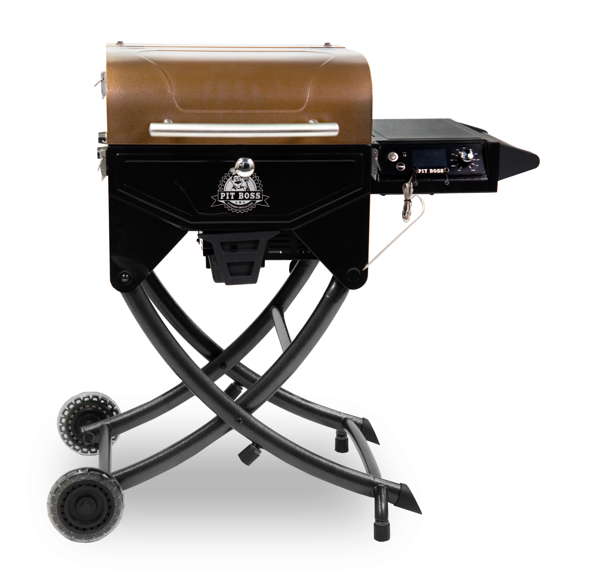 Pit Boss Portable Wood Pellet Grill, Pit Stop Smoker with foldable legs - image 1 of 8