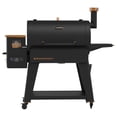 thumbnail image 1 of Pit Boss Savannah Wood Fired Pellet Grill and Smoker with Flame Broiler, 1507 sq in, Onyx Series, 1 of 15