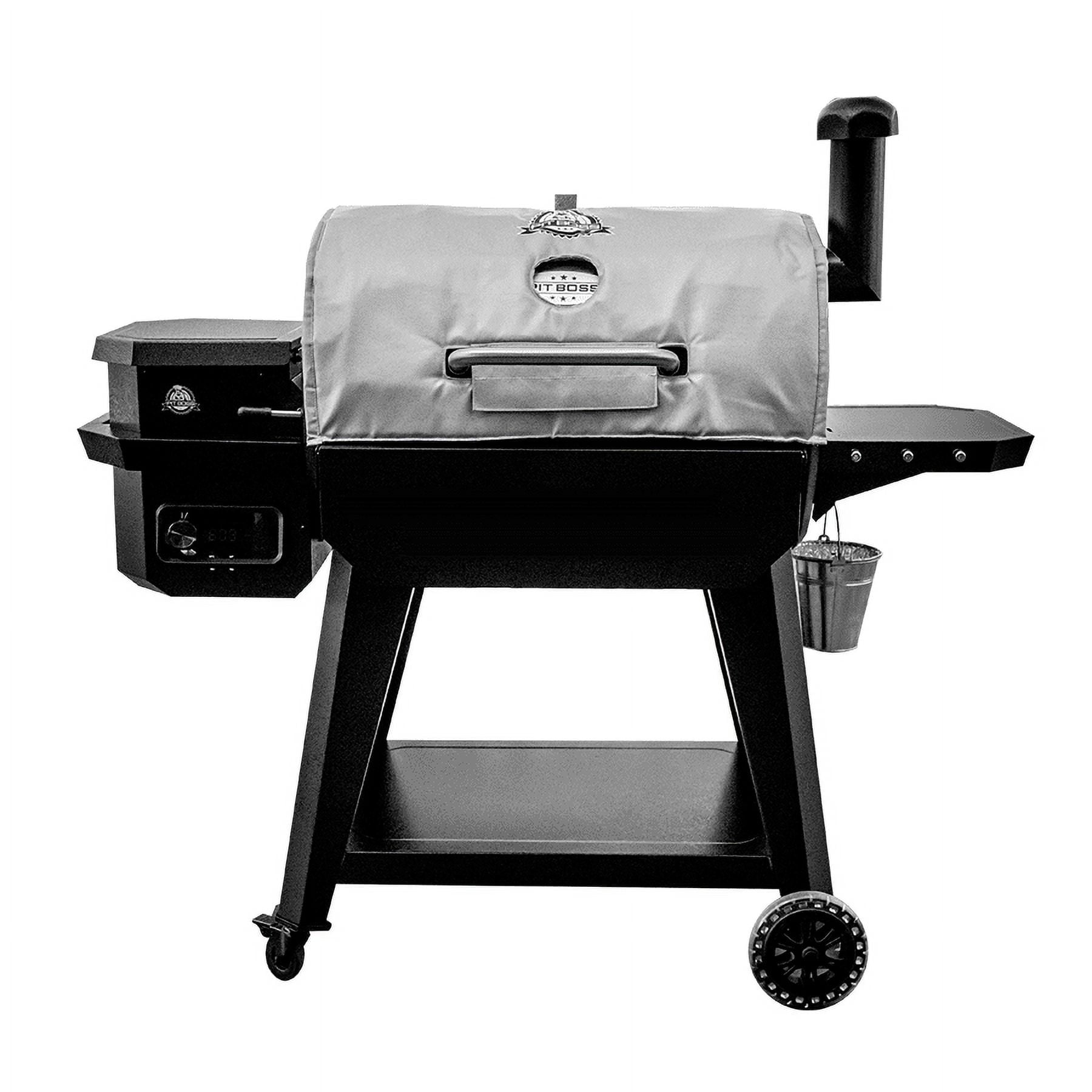 Pit Boss Silver Insulated Grill Blanket with Back Venting