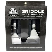 Pit Boss Soft Touch Griddle Cleaning Set Brush Scraper and 4 Pads