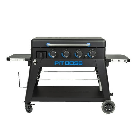 Pit Boss - Ultimate Outdoor Gas 4-Burner Griddle - Black