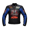 thumbnail image 1 of Pit Bull Black Motorcycle Leather Jacket, 1 of 5