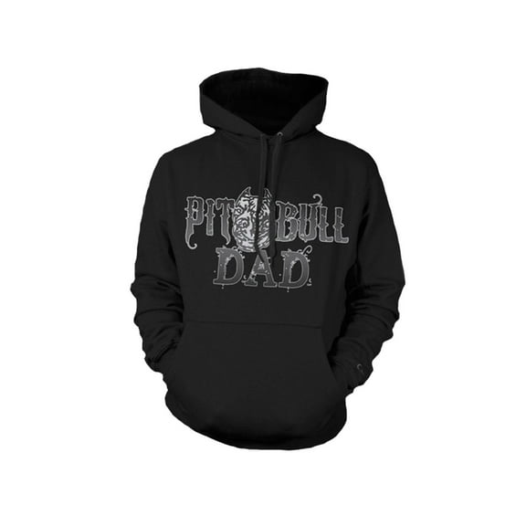 Pit Bull Dad Hoodie, Mens Hoodie Pitbull Gift, Pitbull, Accessories