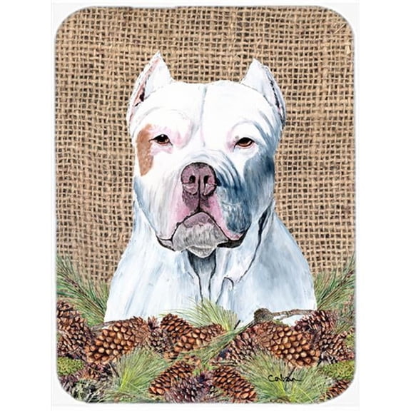 Pit Bull Glass Cutting Board - Large