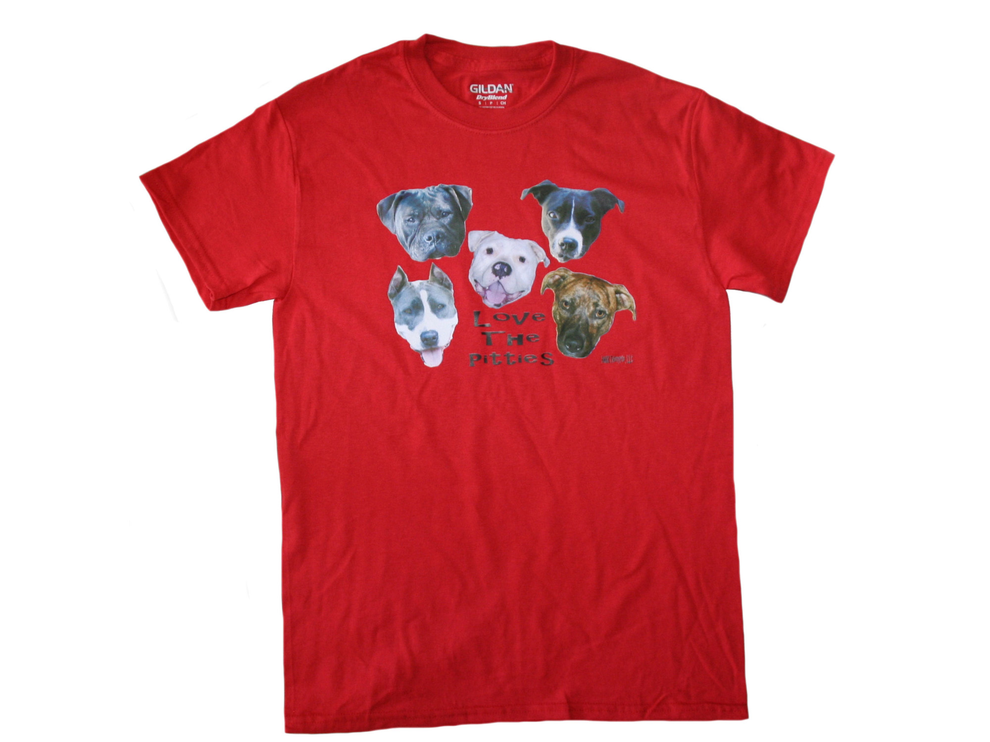 Pit Bull Love The Pitties Adult Unisex Pit Bull T-Shirt Pitbull Gifts, Pitbull Accessories Pit Bull Dad, Mom - image 1 of 1