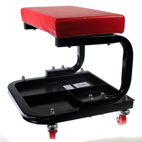 Pit Bull Rolling Mechanic Creeper Seat with Onboard Storage - 250 lbs Capacity