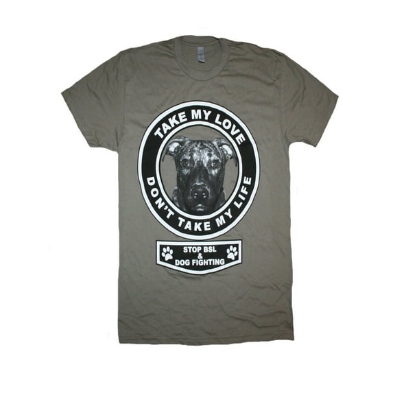 Pit Bull T-Shirt Take My Love, Don't Take My Life Mens Pit Bull Shirt Gift, Pitbull Accessories