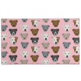 thumbnail image 1 of Pit Bull Terrier Door Rugs,Washable Non Slip Door Mats Indoor,Decorative Door Mats,Entry Mat Indoor for Entrance,Bedroom,Kitchen,Bathroom,17"x30", 1 of 6