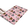 thumbnail image 1 of Pit Bull Terrier Flannel Non Slip Door Rugs,Washable Door Mats Indoor,Decorative Door Mats,Dirt-Resistant and Absorbent Doormat for Entrance,Bedroom,Kitchen,Bathroom,31.5x17in(80x43cm), 1 of 4