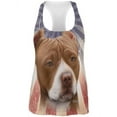 thumbnail image 1 of Pit Bull Terrier Live Forever All Over Womens Work Out Tank Top Multi X-LG, 1 of 2
