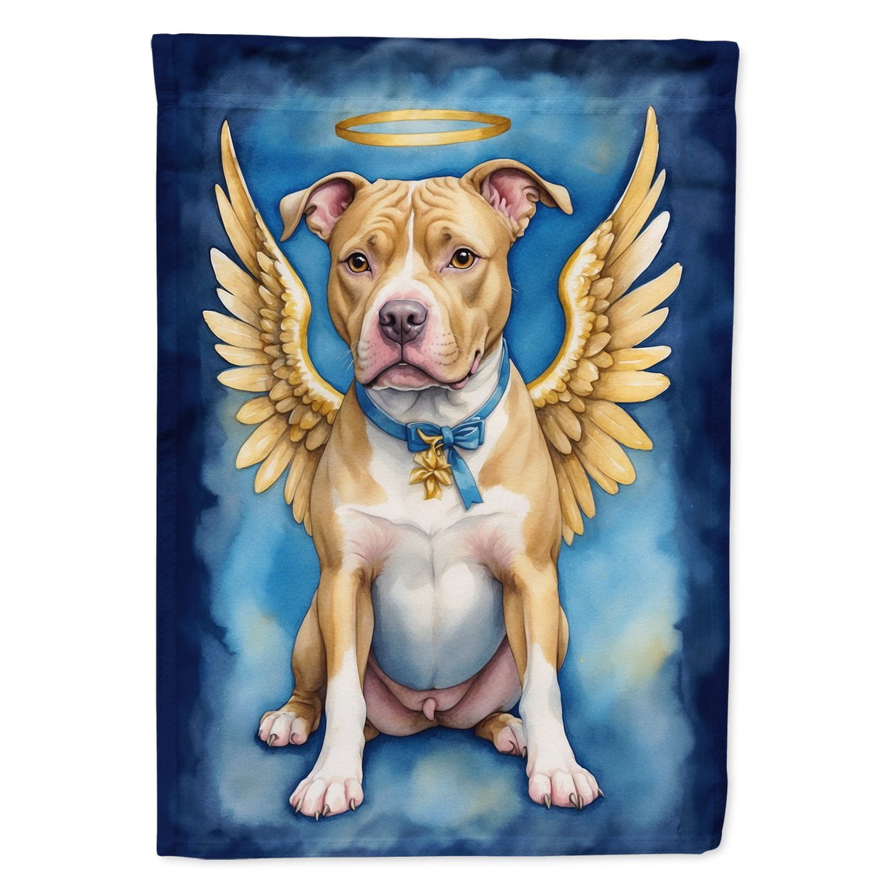 Pit Bull Terrier My Angel Garden Flag 11.25 in x 15.5 in