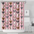 thumbnail image 1 of Pit Bull Terrier Shower Curtain 72"x84" ,Bathroom Decorative Shower Curtains Set with 12 Hooks,Modern Waterproof Washable Shower Curtain, 1 of 6