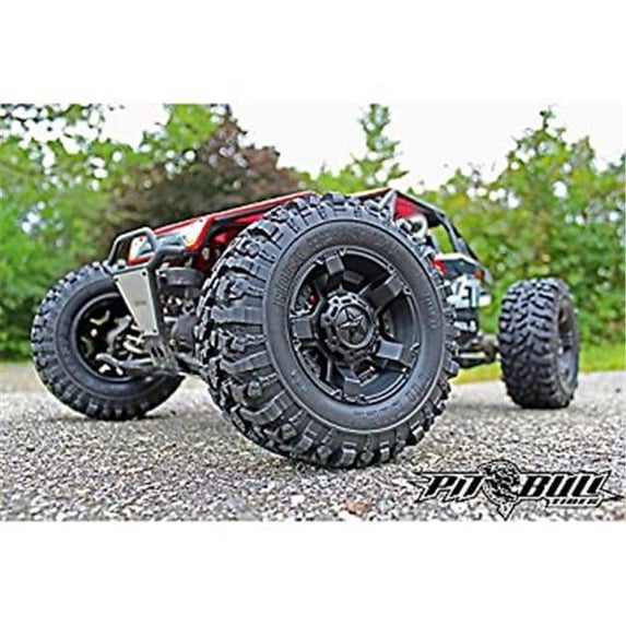 Pit Bull Tires PB9009ZDK ROCK BEAST XL 3.8 Scale w/Zuper Komp w/Foam MT 2