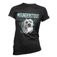 thumbnail image 1 of Pit Bull Women's T-Shirt Misunderstood Fitted Shirt, Pit Bull gift, Pit Bull Mom, 1 of 1