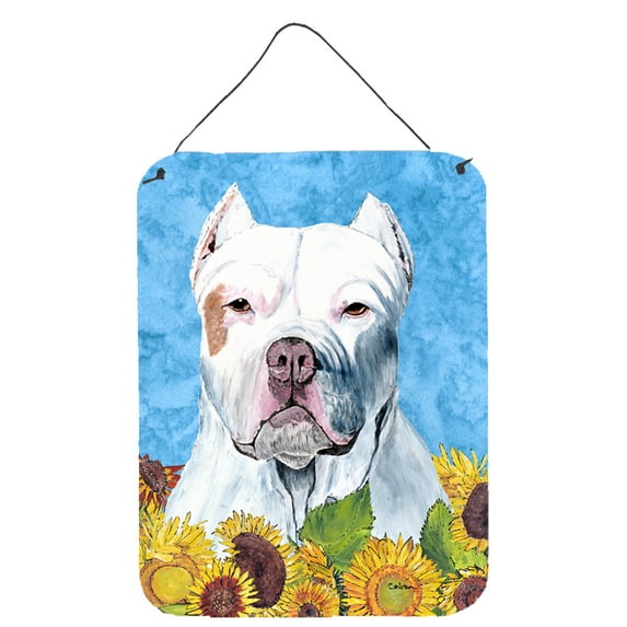 Pit Bull Aluminium Metal Wall or Door Hanging Prints