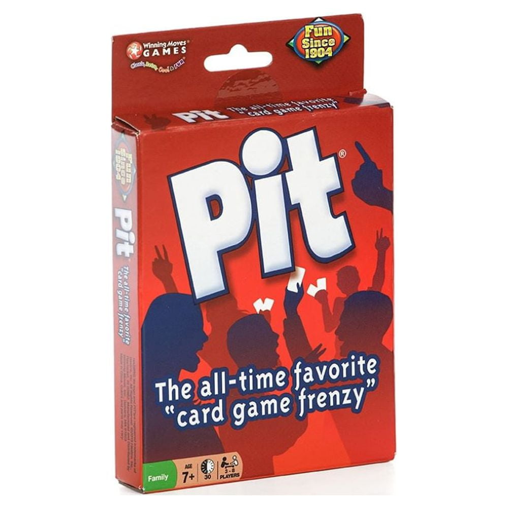 University Games Pit Card Game, Classic Family Game Night, For 3-8 ...