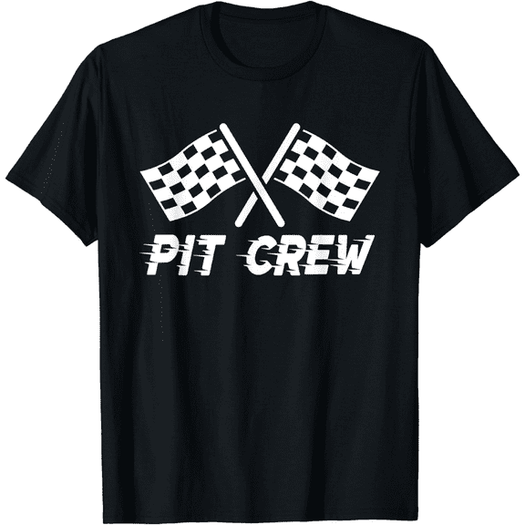 Pit Crew Costume For Race Car Parties T-Shirt