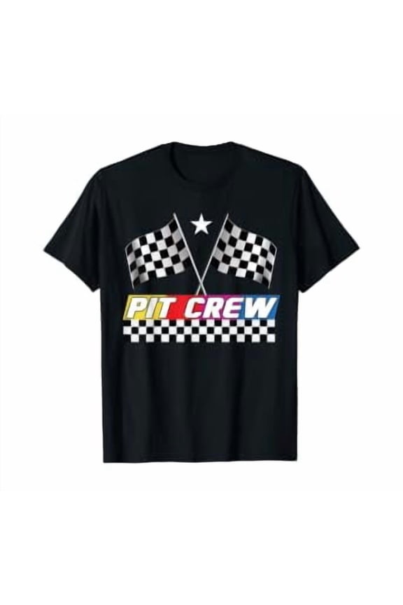 Pit Crew Racing Day for Stock Car Race Day Parties T-Shirt