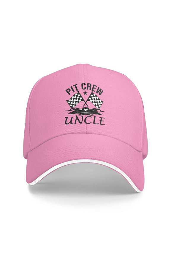 Pit Crew Uncle Unisex Adult Baseball Caps Adjustable Casquette Dad Hat Sandwich Cap Outdoors Headwear