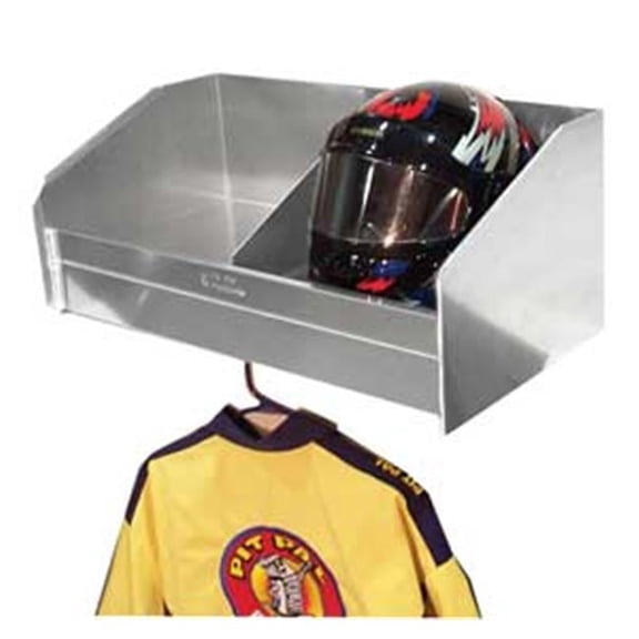 Pit Pal 28-1/2''W x 12''H x 15''D 2 Bay Helmet Shelf