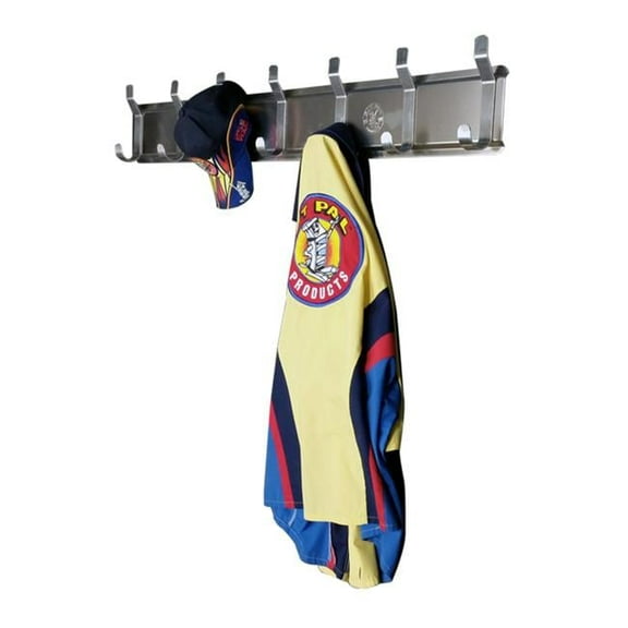 Pit Pal 736 48 in. 7 Hook & Coat - Hat Rack