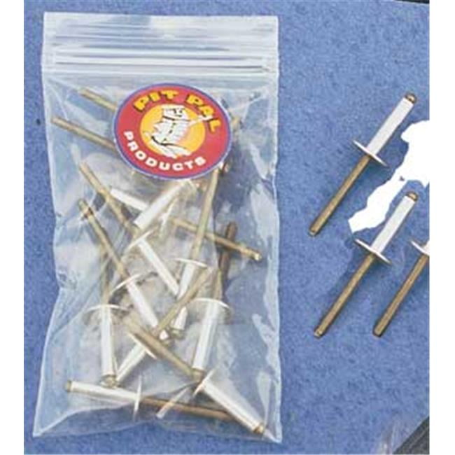 Pit Pal PR100 16 Per Pack Large Head Pop Rivets