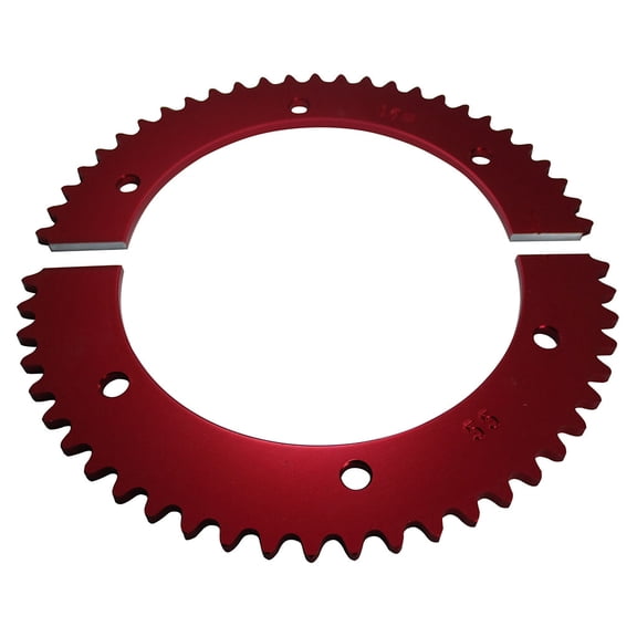 Pit Parts Split Sprocket - 55 Tooth - 35 Chain