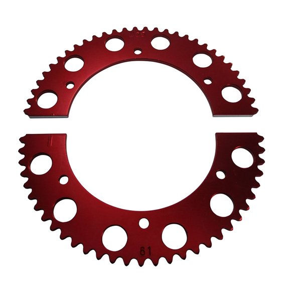 Pit Parts Split Sprocket - 61 Tooth - 35 Chain