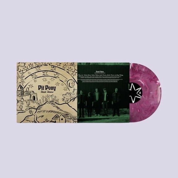 Pit Pony - Dead Stars (Jester Edition) - Purple & White Splatter Colored Vinyl - Music & Performance