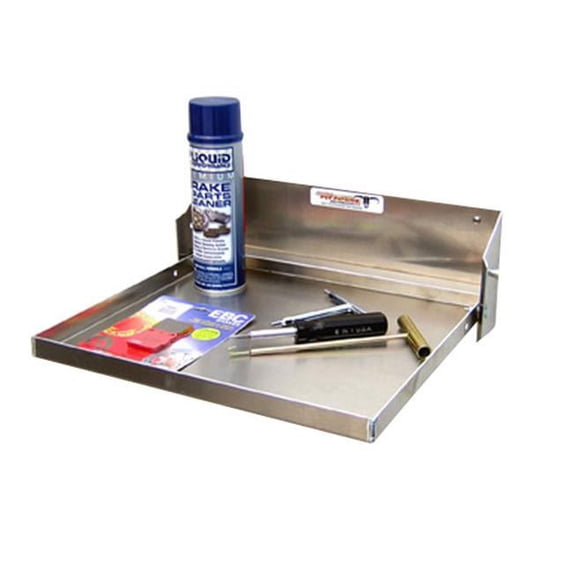 Pit Posse 609BK 16 in. Flip Out Work Tray, Black