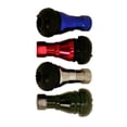 thumbnail image 1 of Pit Posse  Aluminum Valve Stems Pair Short - Silver, 1 of 1