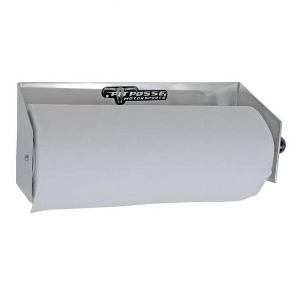 Pit Posse Paper Towel Dispenser - Silver - 6in. H x 5in. W x 13in. L