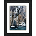 thumbnail image 1 of Pitamitz, Sergio 23x32 Black Ornate Wood Framed with Double Matting Museum Art Print Titled - Brunnichs Guillemots-Uria lomvia-Alkefjellet-Spitsbergen-Svalbard Islands-Norway, 1 of 4