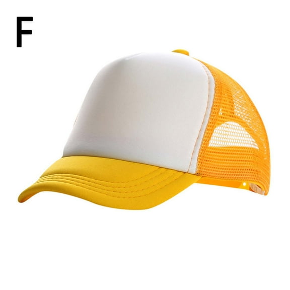 Pitauce Kids Boy Girl Baseball Caps Toddler Sun Hats Breathable Mesh Adjustable Baseball Hats Trucker Hats